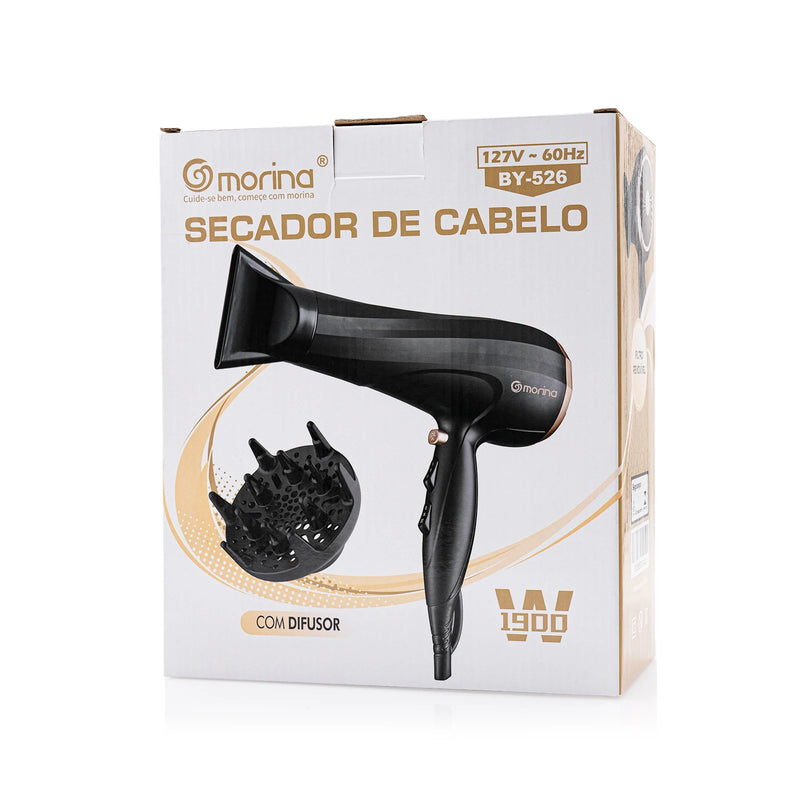 Secador profissional com difusor