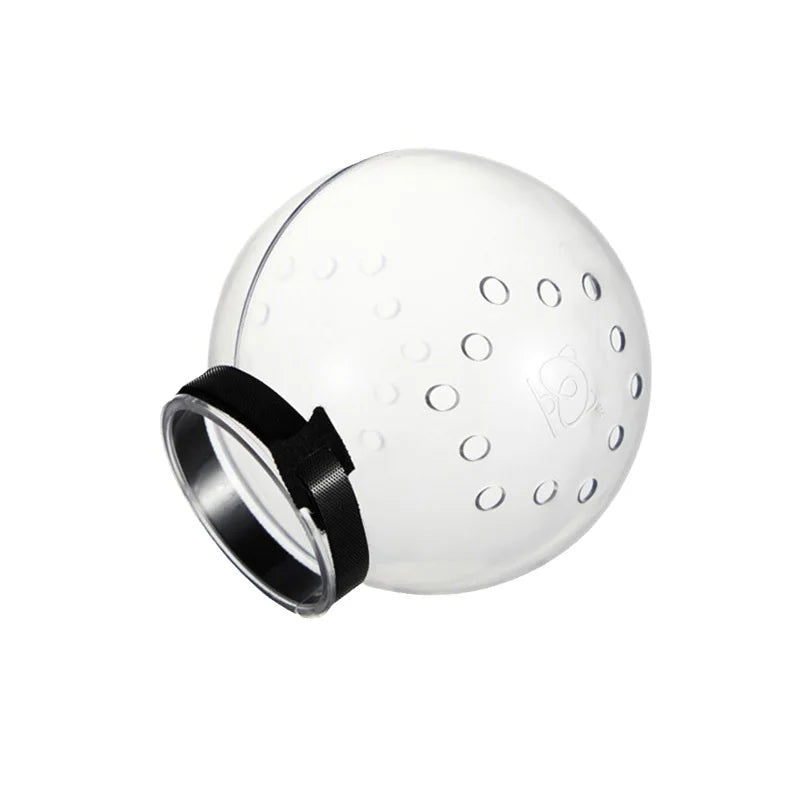 Bola espacial transpirable para el cuidado de gatos, cubierta para gatos, gatitos, máscara de bozal para mascotas, corte de uñas, baño, suministros de sombrero de seguridad antimordida